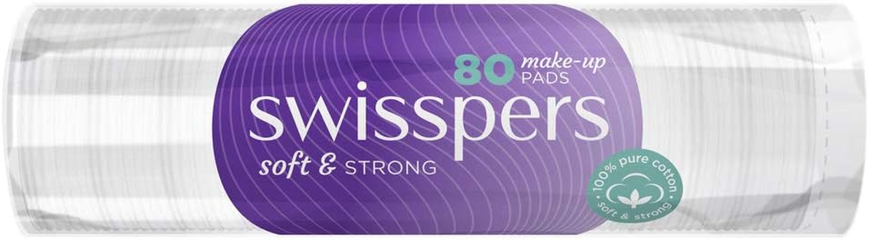 Swisspers Organic round Make up Pads 80 Piece Pack image number 1