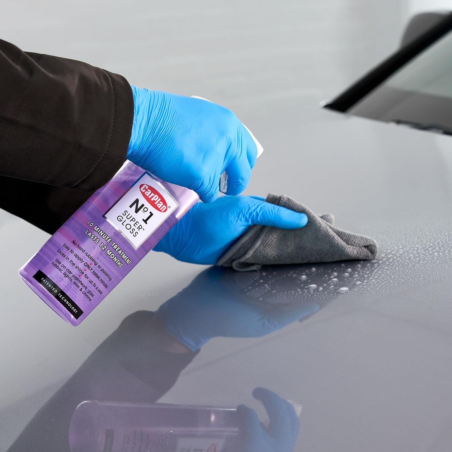 Carplan No.1 Super Gloss, Dust Dirt Protection Car Care Cleaner, 600 Ml - Super Clean Car Shampoo image number 2