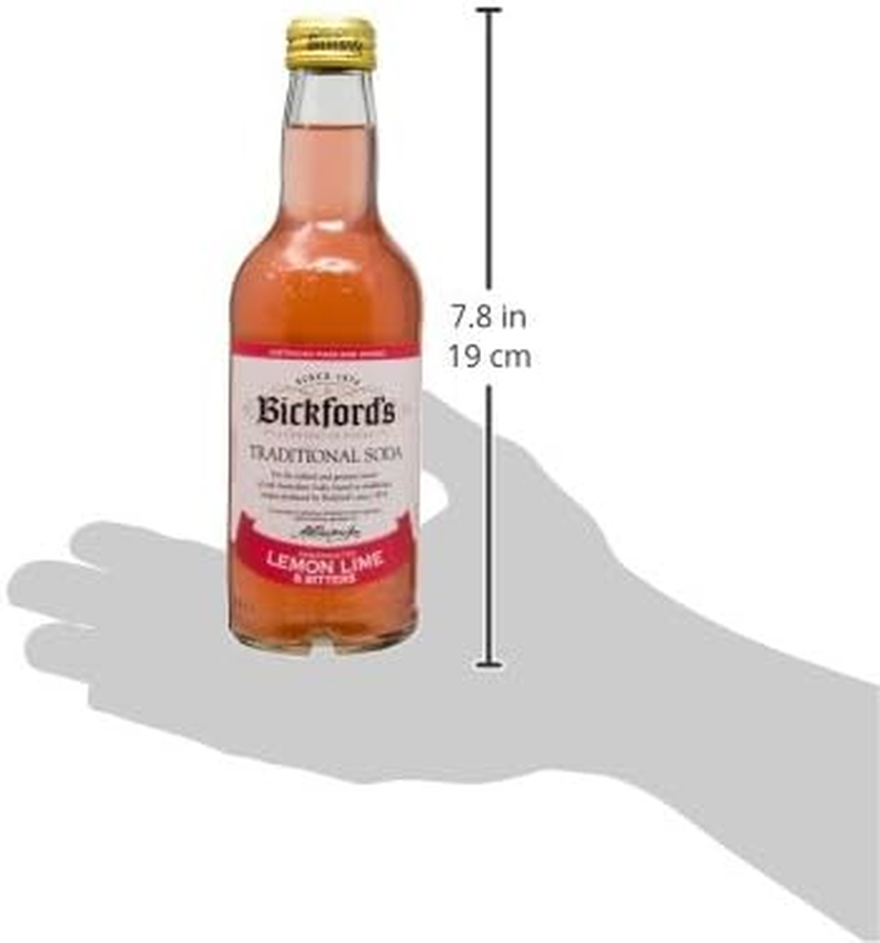 Bickford'S Lemon Lime and Bitters Traditional Soda, 4 X 2180 G, Lemon Lime and Bitters image number 2