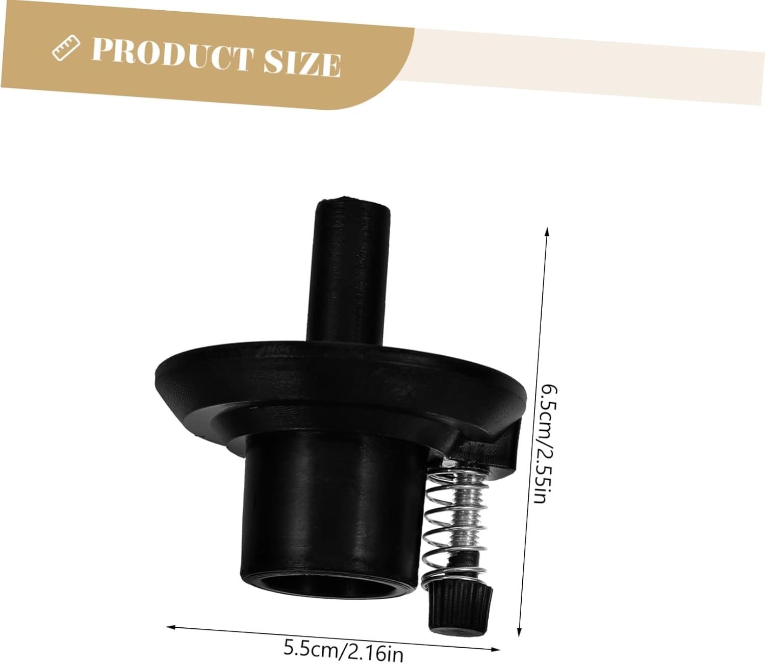 Hi-Hat Cymbal Stand Holder Plastic Base and Felt Pad Drum Set Part Jazz Drum Cymbal Support Accessory for Hi Hat Stand image number 3