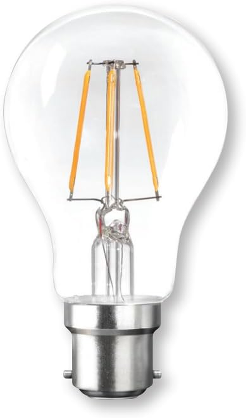 10 X 3.7W LED Filament Light Globes Bulbs B22 Bayonet BC 500Lm Warm White - HPM image number 3