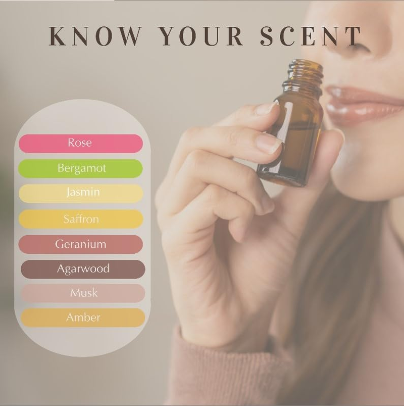 Dukhni Oud Al Ibtisam Diffuser Oil Blend | 3 X 10Ml Arabic Oil for Diffuser & Humidifier | 100% Pure Halal Oils | Relax with Home Aromatherapy, for Stress Relief, Massage & Candle Making image number 4