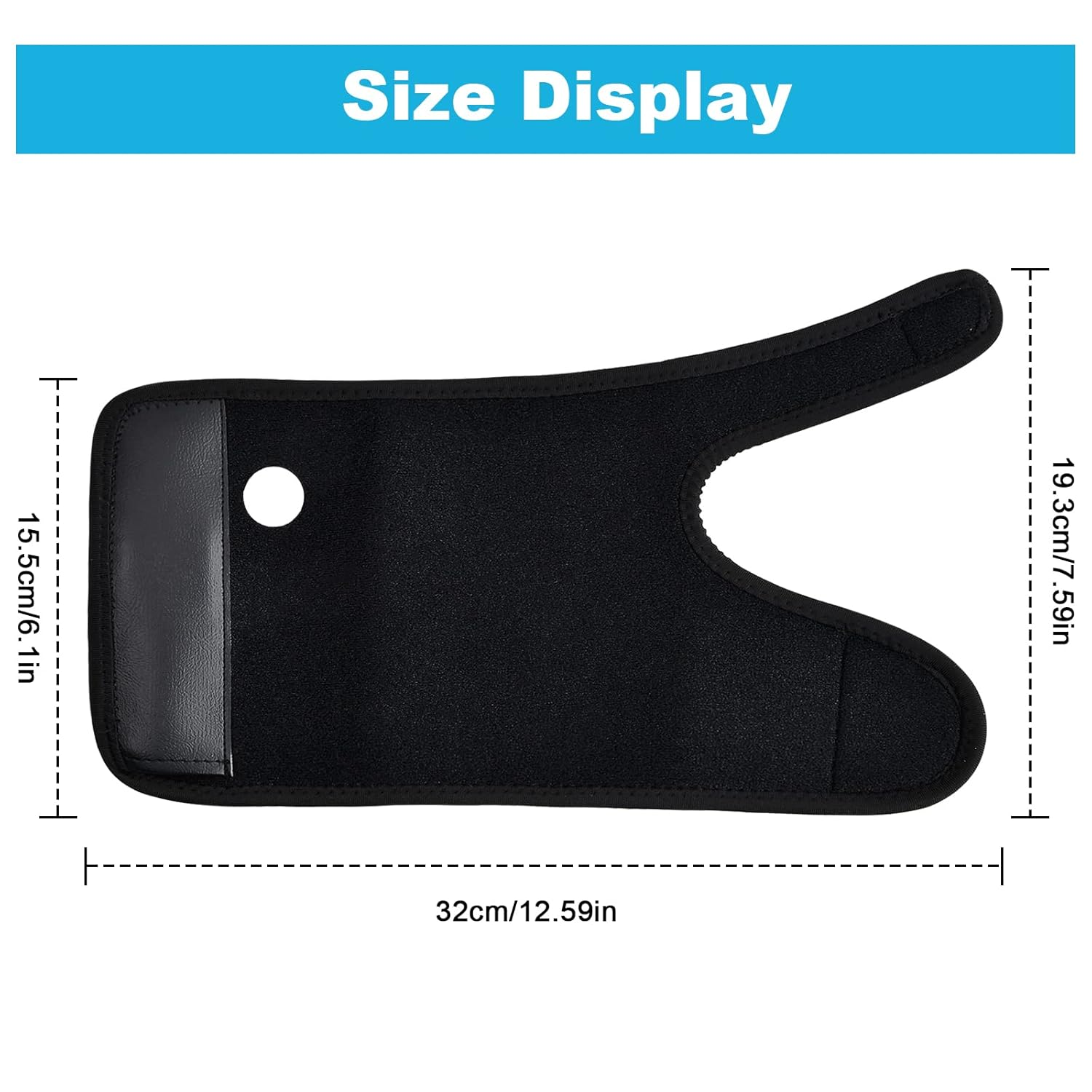 Wrist Support for Arthritis Sprain Fracture, Adjustable Wrist Strap with Splint Brace Carpal Tunnel Wrist Splint Breathable Wrist Brace Provides Wrist Support for Right Hand image number 4