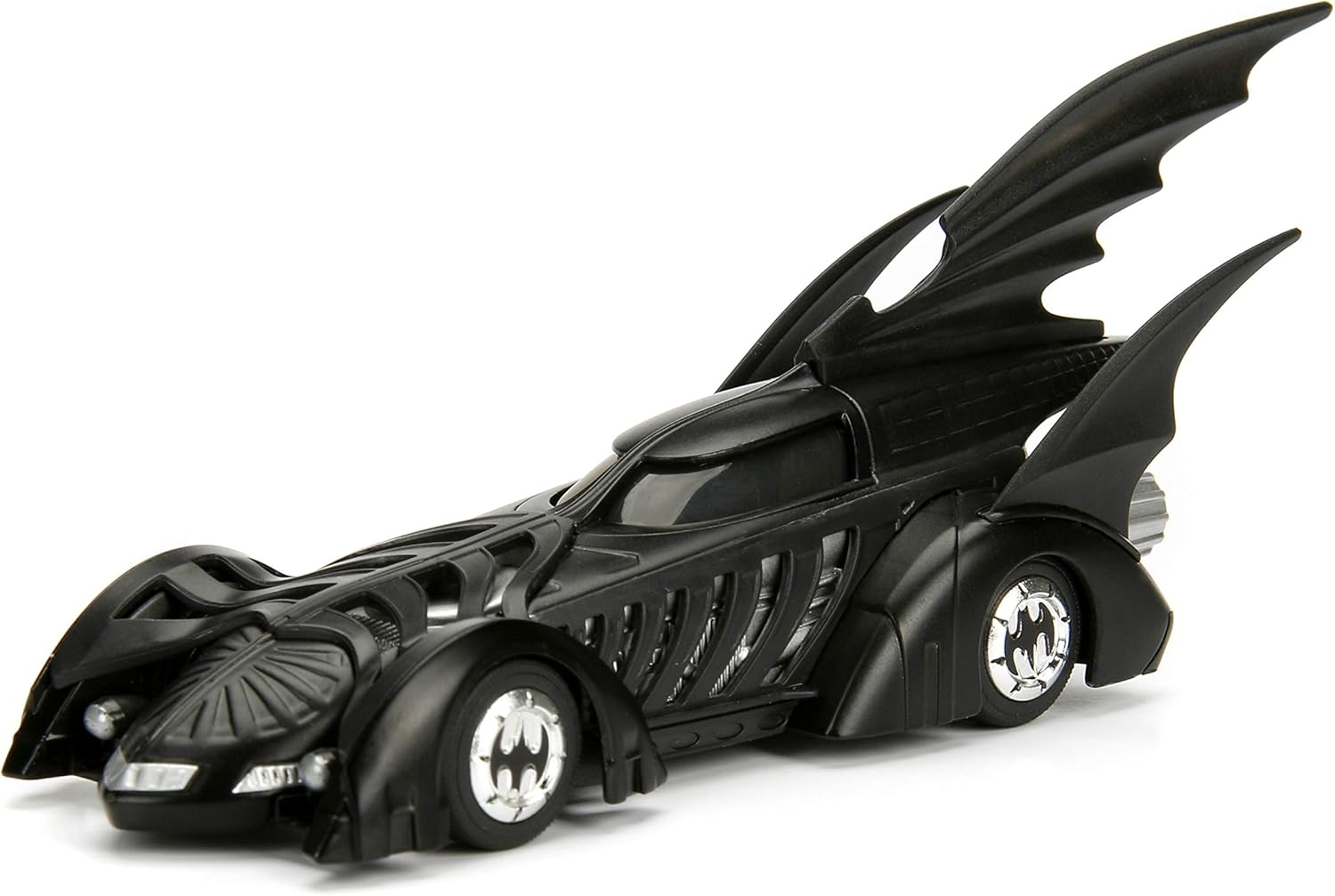 Jada 1:32 1995 Batman Forever Batmobile Movie, Black image number 6