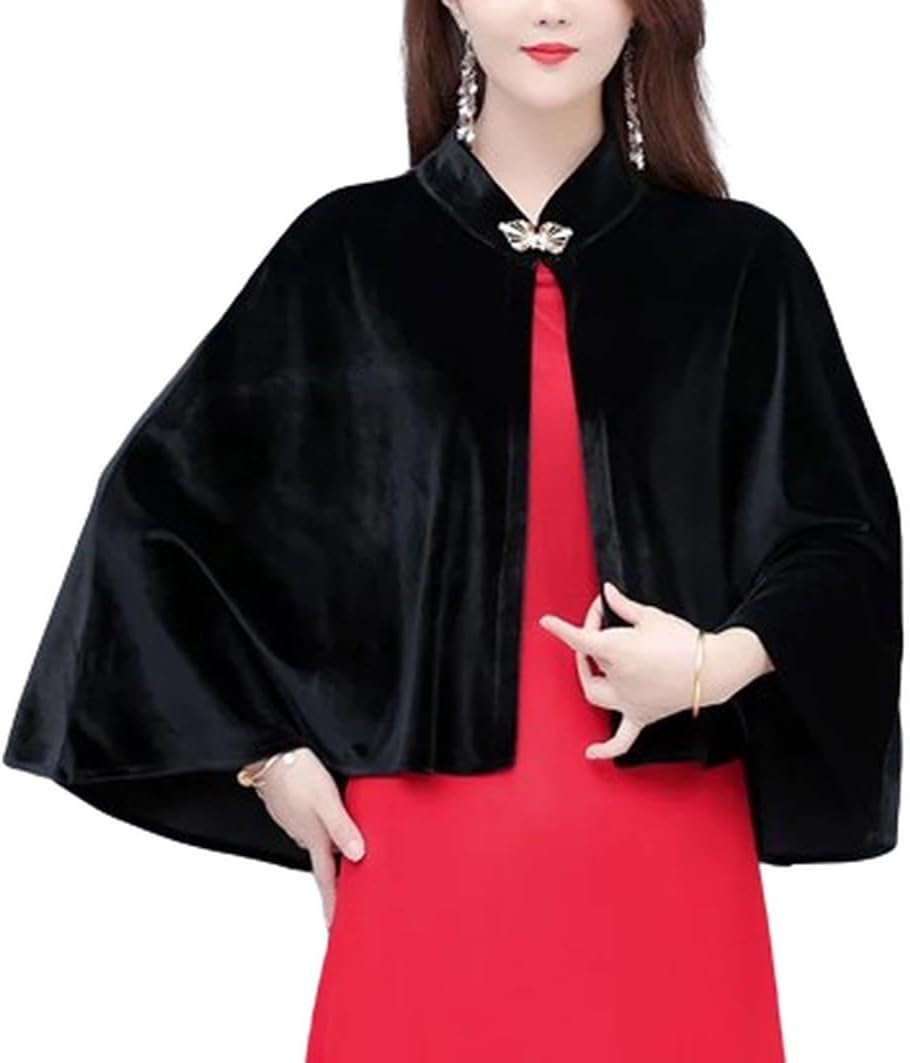 Velvet Scarfs Women Shawls and Wraps for Evening Dresses Wedding Shawl Wrap Bridal Scarve Poncho Cape Shawl Wraps 2025