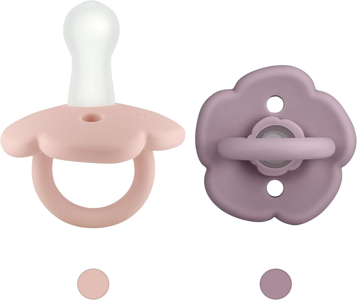 Baby Dummy, Pack of 2 Dummies, Bpa-Free Silicone Soothers, Baby Pacifier with Large Air Holes, Newborn Essentials 6 Months Up image number 5