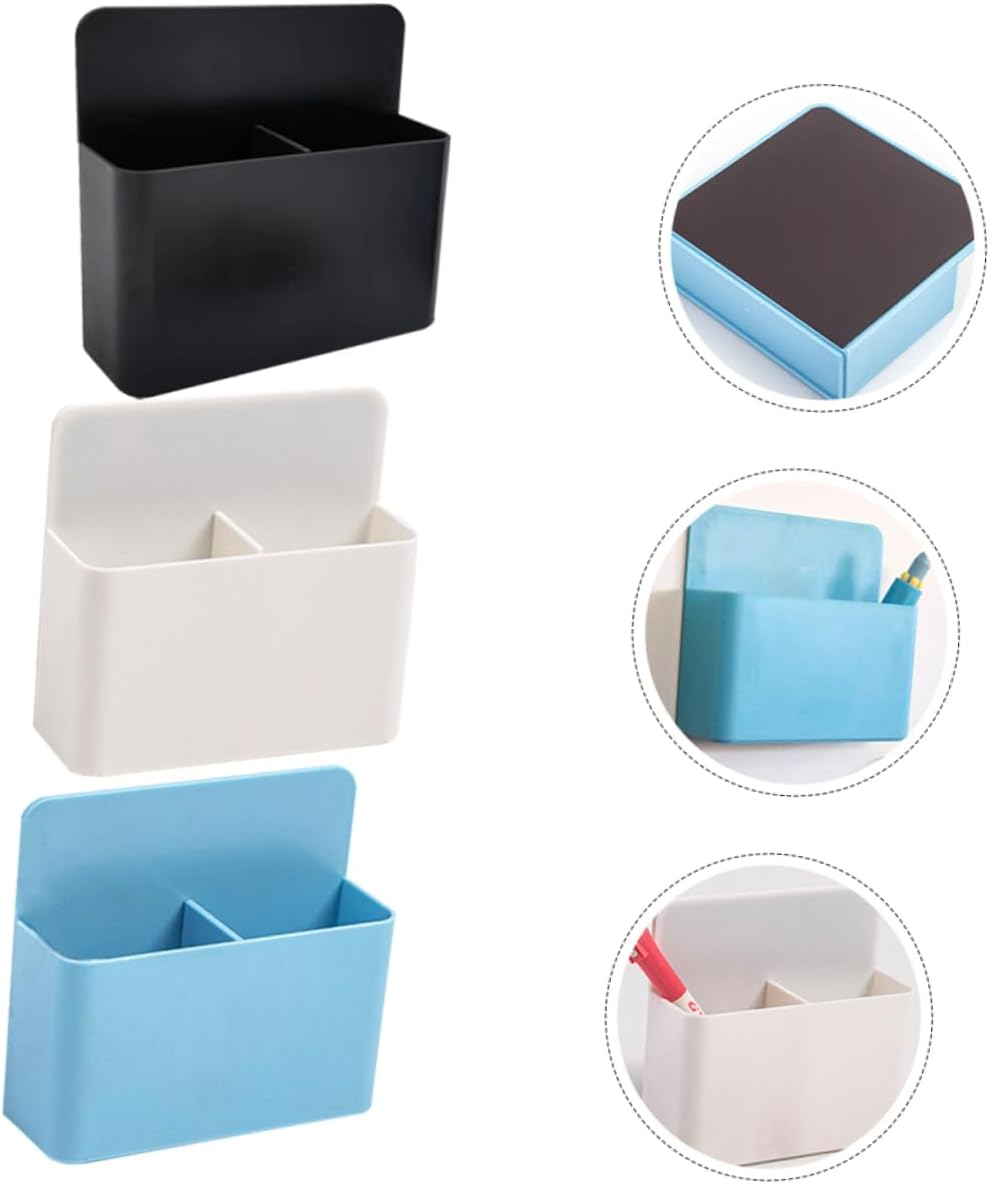 NUOBESTY Magnetic Whiteboard Marker Pen Organizer 3Pcs Set Marker Holders, Multipurpose Magnetic Pen Storage Case for Office and Home Desk Accessories image number 6