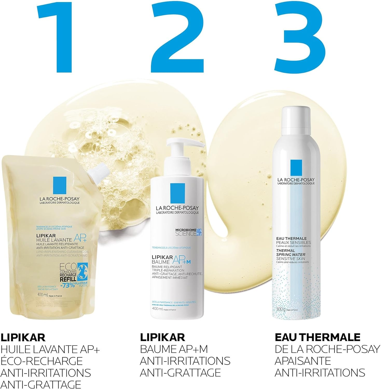 La Roche-Posay Lipikar Huile Lavante AP+ Body Cleansing Oil Refill 400 Ml