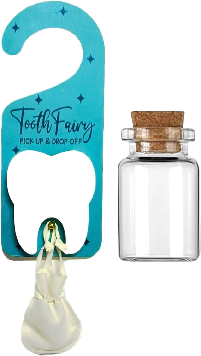 Generisch Children'S Door Hanger for Door Decoration with Milk Tooth Storage Door Handles Jewellery for Girls with Toothbag for Nursery and Home image number 6
