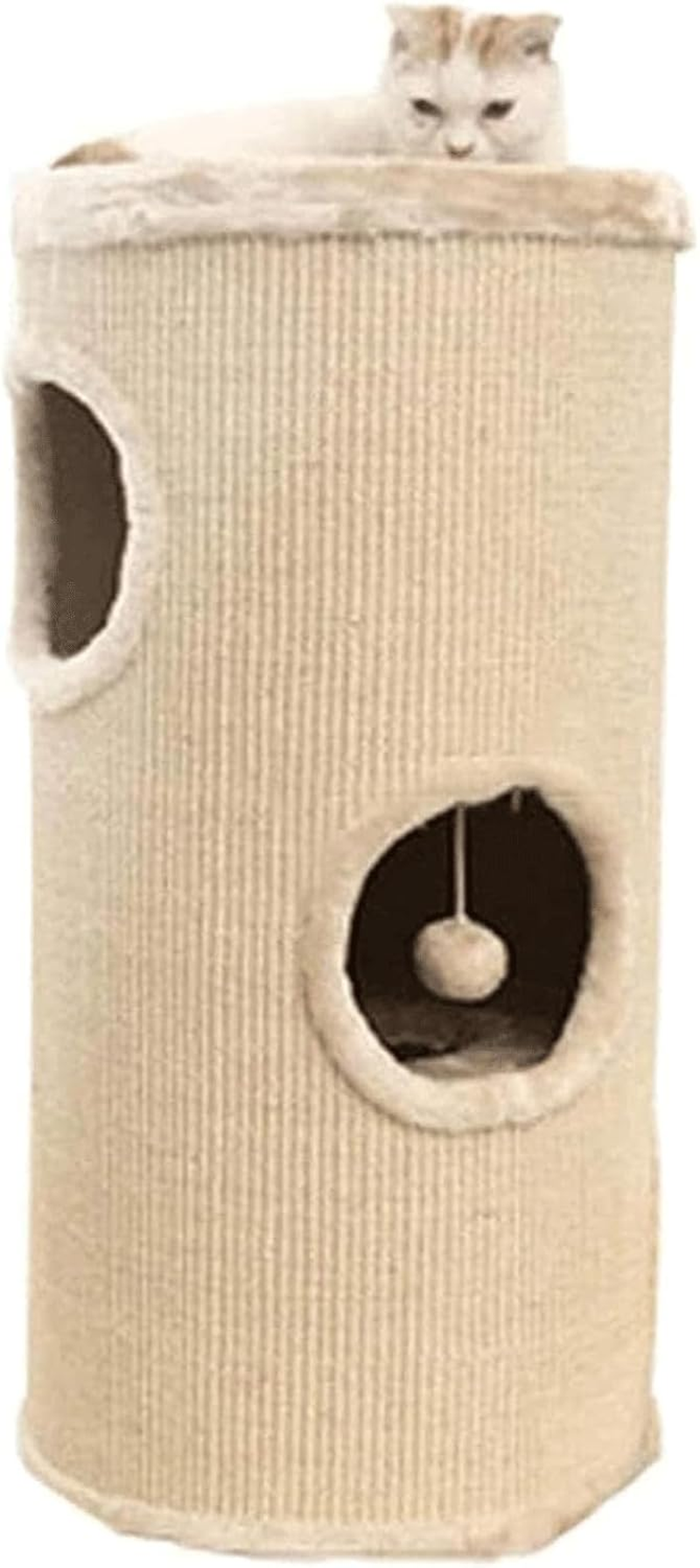 Cat Tower Thermal Closed Cat Tree Small Cat Condo Portable Design Cat Climbing Frame for Indoor Pet Easy to Install image number 4