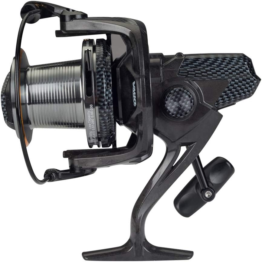 Diwa Fishing Reels Spinning 8000 10000 14000 Series Spool Freshwater Saltwater Big-Game Surf Fishing 12+1 Stainless BB 70 LBS Max Drag Carbon Fiber Ultra Smooth Powerful Oversize Gear image number 2