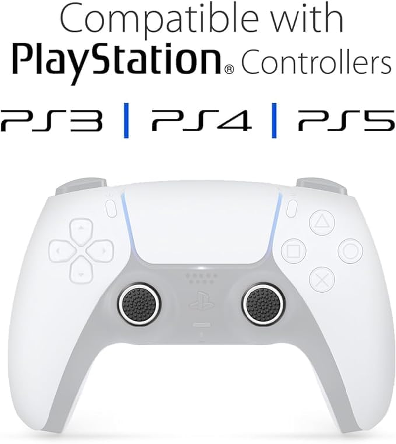 12 Pieces Analog Thumb Grips Compatible with PS5 Controller Analog Stick Thumb Caps Controller Covers Dual Sense Wireless Controller Analog Anti-Slip Stick Caps Game Remote Joystick Caps (4 Color) image number 6