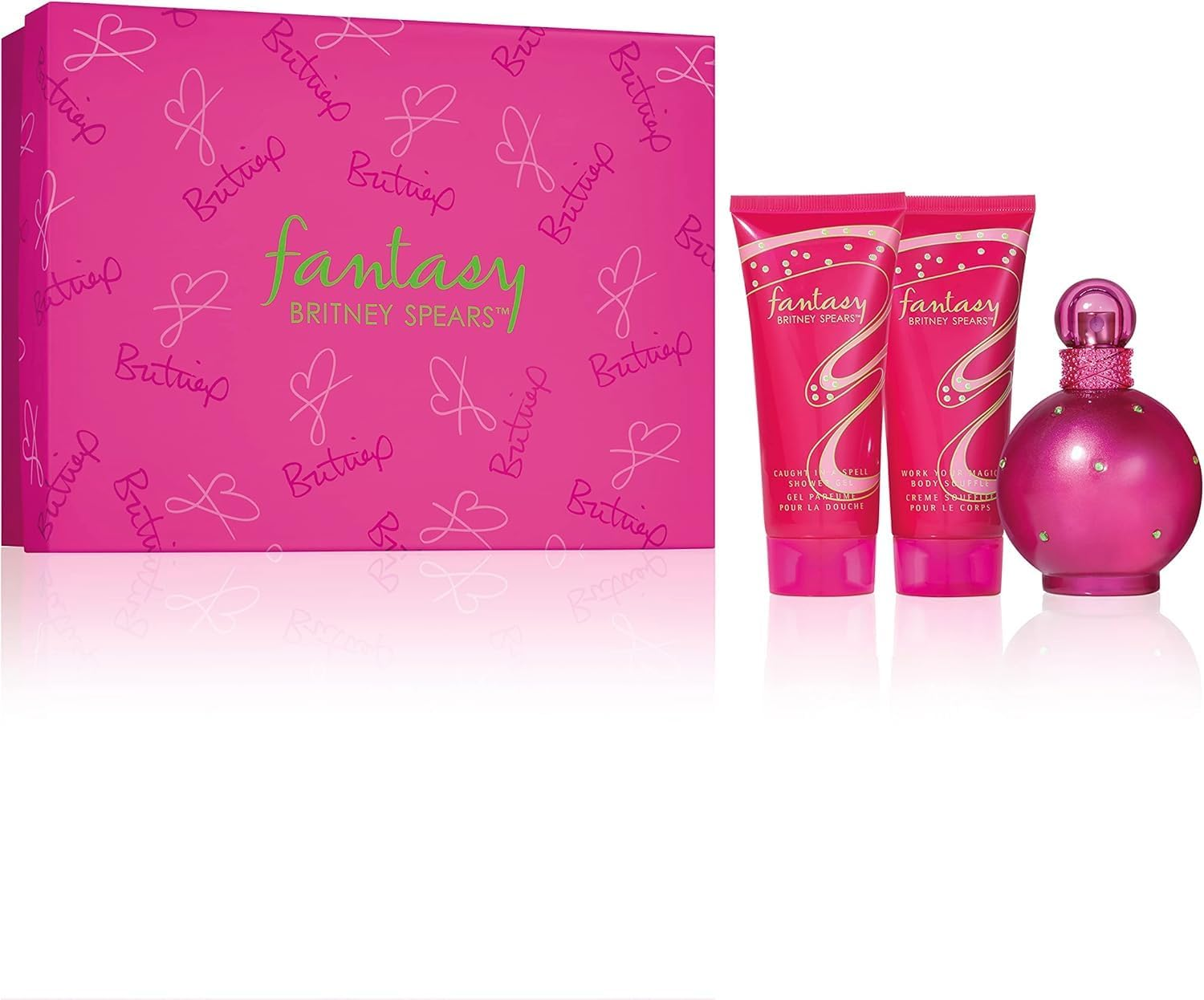 Britney Spears Fantasy Eau De Parfum 3-Piece Gift Set for Women