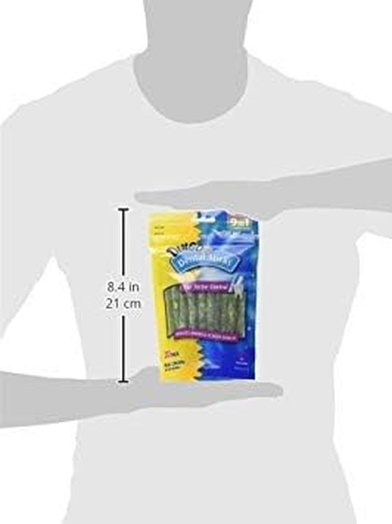 Dingo Dental Sticks for Tarter Control and Freshening Breath, Made with Real Chicken, Great Treats for Small, Medium, And, Large Dogs 20-Count image number 3