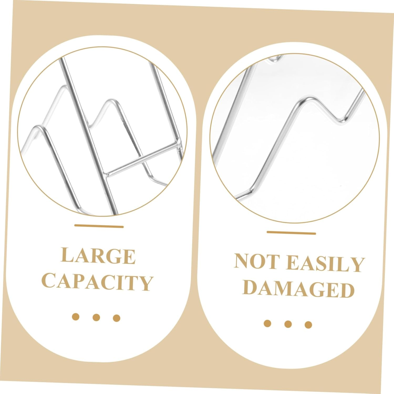 COLLBATH Kitchen Cutting Board Stand Pot Lid Rack Pan Organizer Stainless Steel Storage Stand for Home image number 6