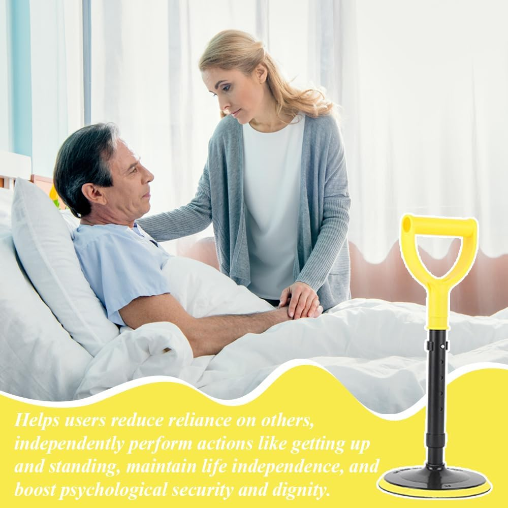 Stand Assist Mobility Tool,Mobility Aids Tool, Standup Helper, Adjustable Mobility Aid Tool, Stand Assist Device,Adjustable Mobility Aids,Elderly Lift Assist Devices (Yellow) - Yellow image number 5