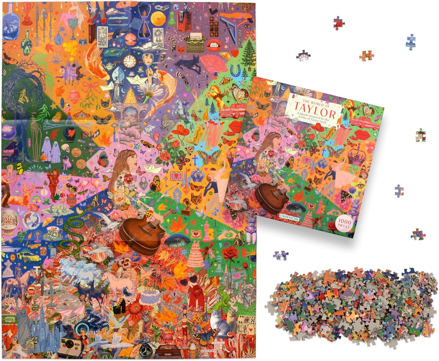 The World of Taylor an Unofficial 1000-Piece Jigsaw Puzzle: Inspired by the Works of Taylor Swift (1) image number 4
