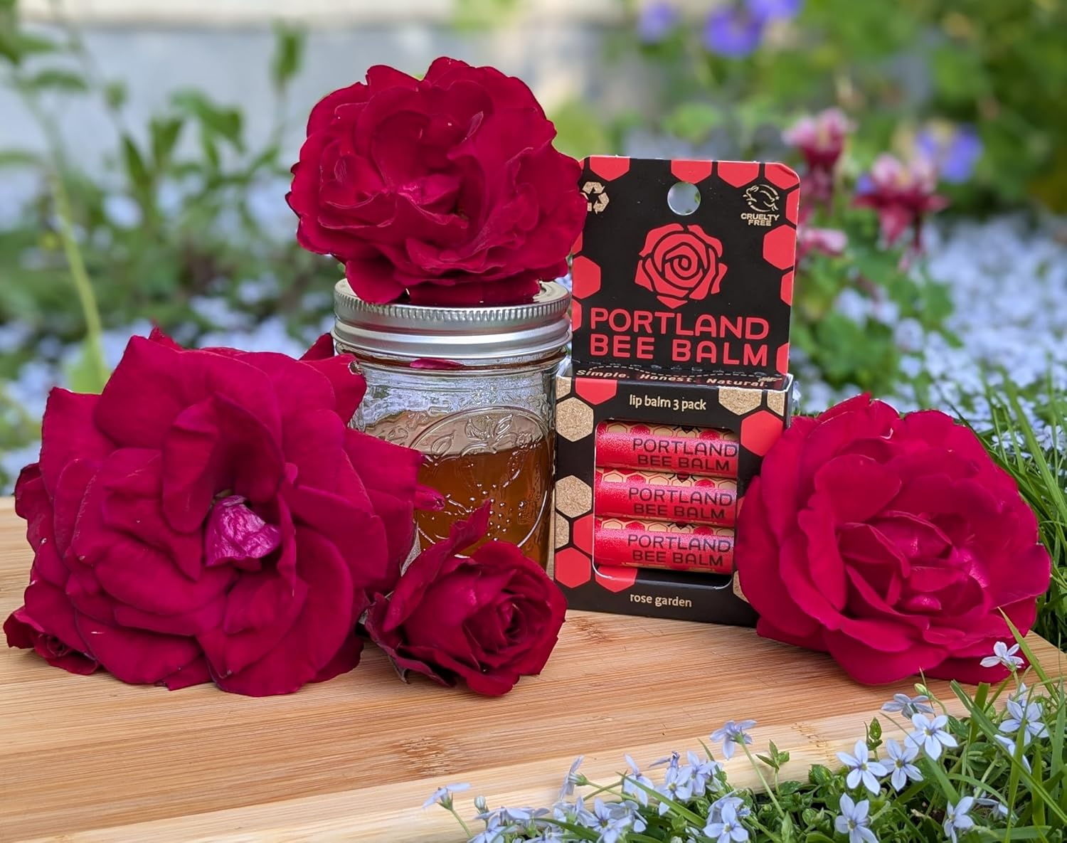 Portland Bee Balm - Rose Garden 3-Pack image number 1