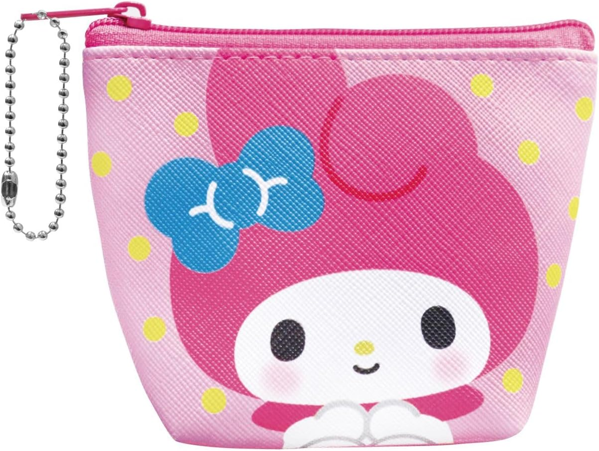 J'S Planning SNP072 My Melody Face Mini Pouch image number 1