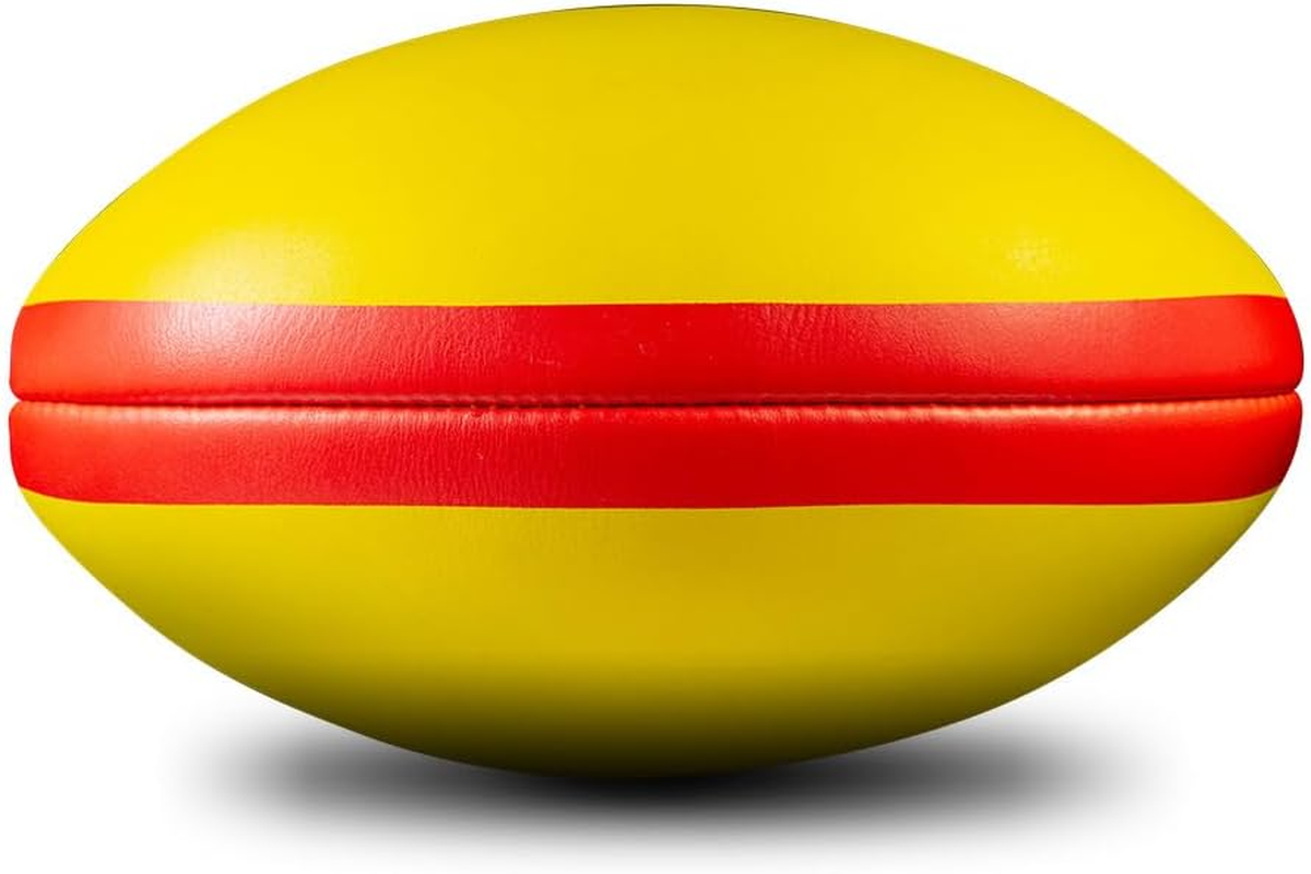 Sherrin Precision Leather Replica Football, Yellow, Size 5 image number 3