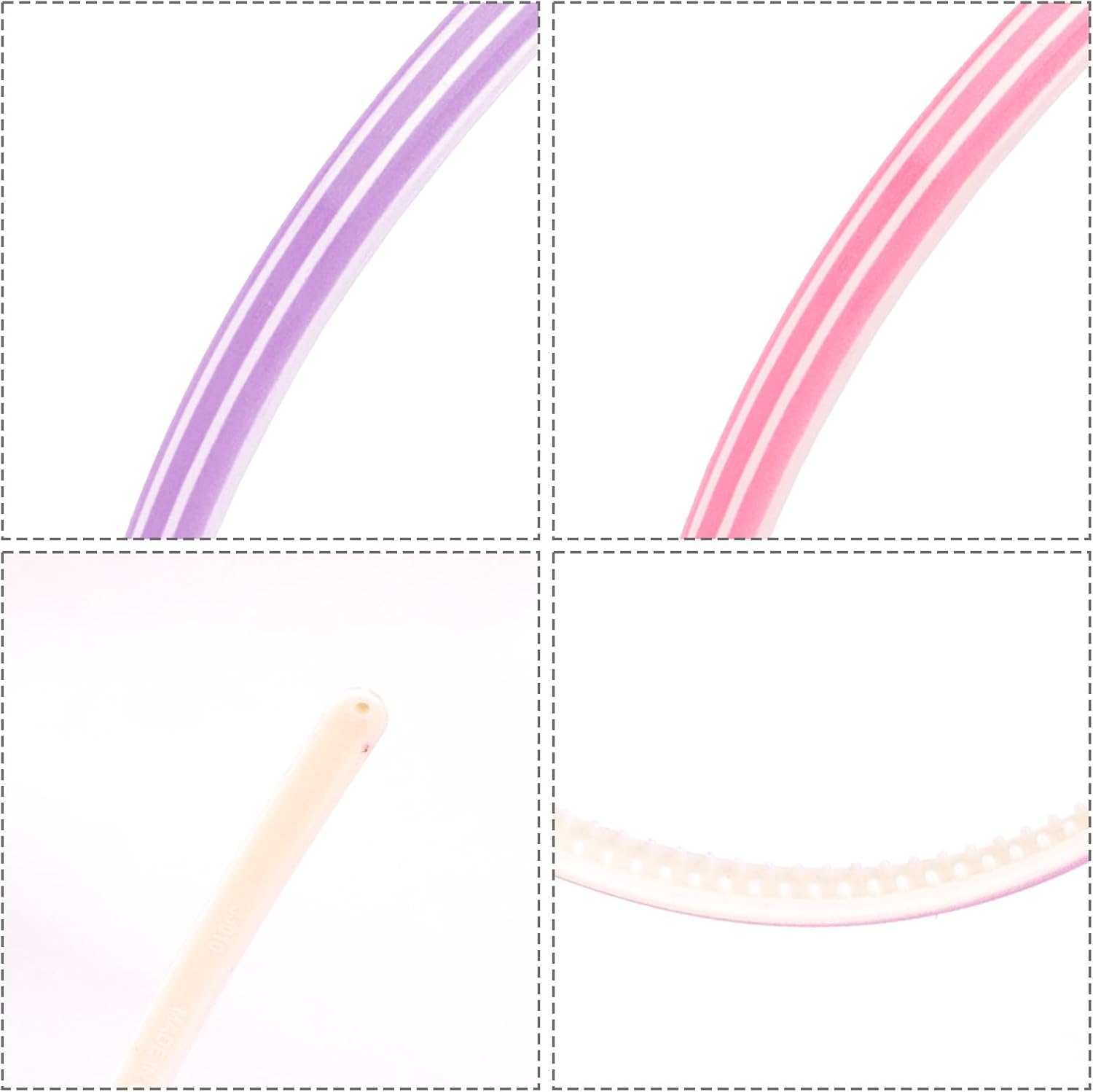 Exipsat Children'S Hair Bands, Set of 6 Colourful Headbands, Girls Made of Plastic, Light Colourful Hair Accessories for Everyday and Celebrations image number 3