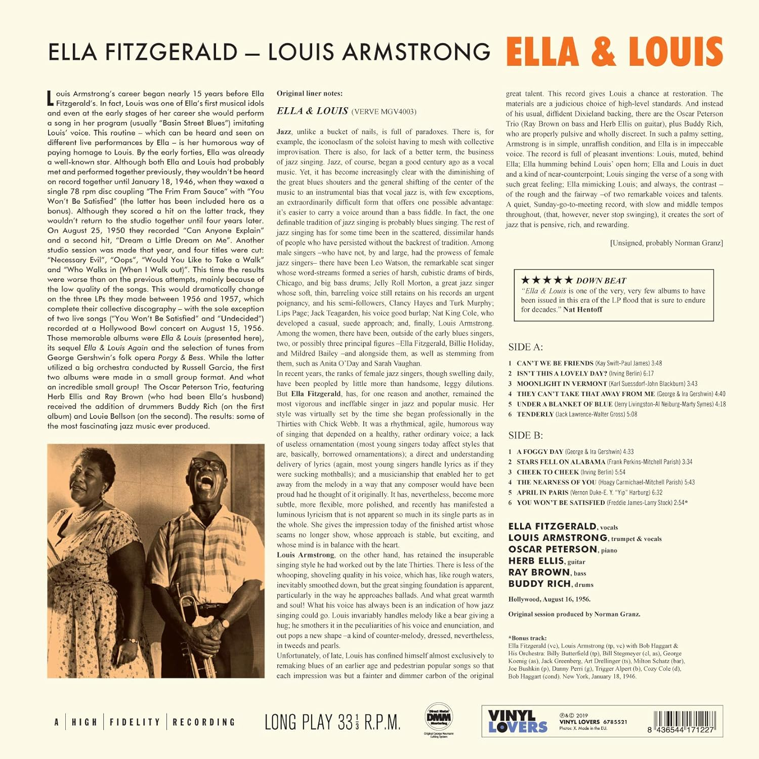 Ella & Louis (180G/Limited/Import)