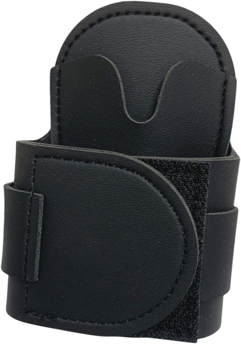 Oshhni Stethoscope Hip Holder Storage Nurses, Doctors Rack Waist Bag Accessories PU Leather Carrier Stethoscope Holder Clip, Light Blue