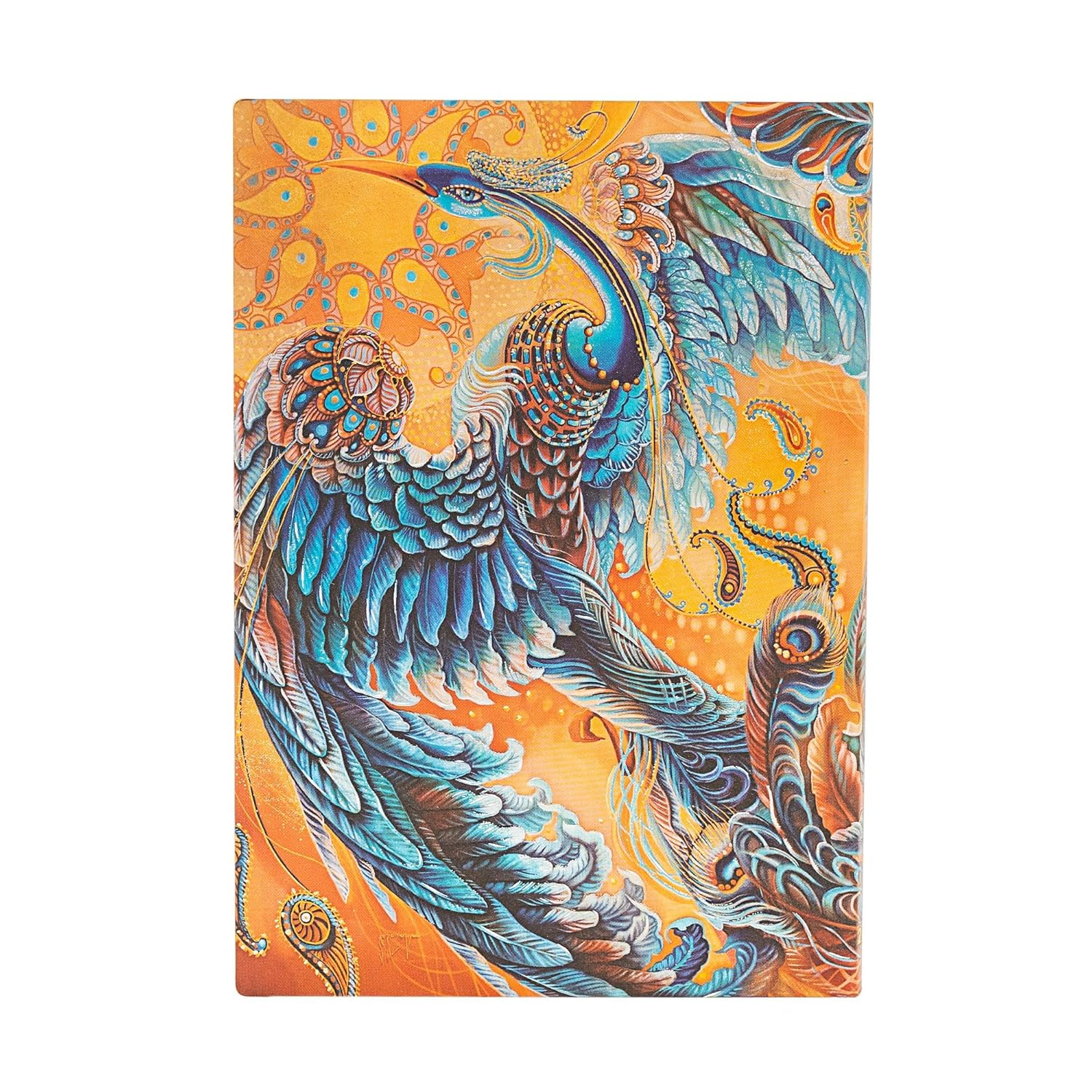 Skybird (Birds of Happiness) Midi 12-Month Horizontal Softcover Flexi Dayplanner 2025 (Elastic Band Closure) image number 5