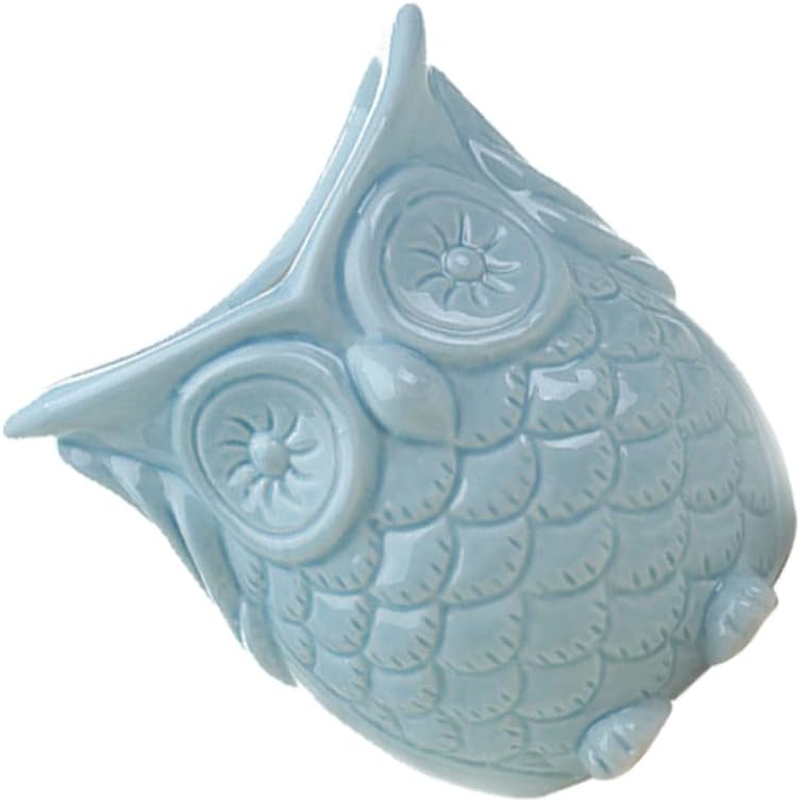 Owl Design Ceramic Succulent Pot Plant Container for Home Gardening Creative Novelty Flower Pots Indoor