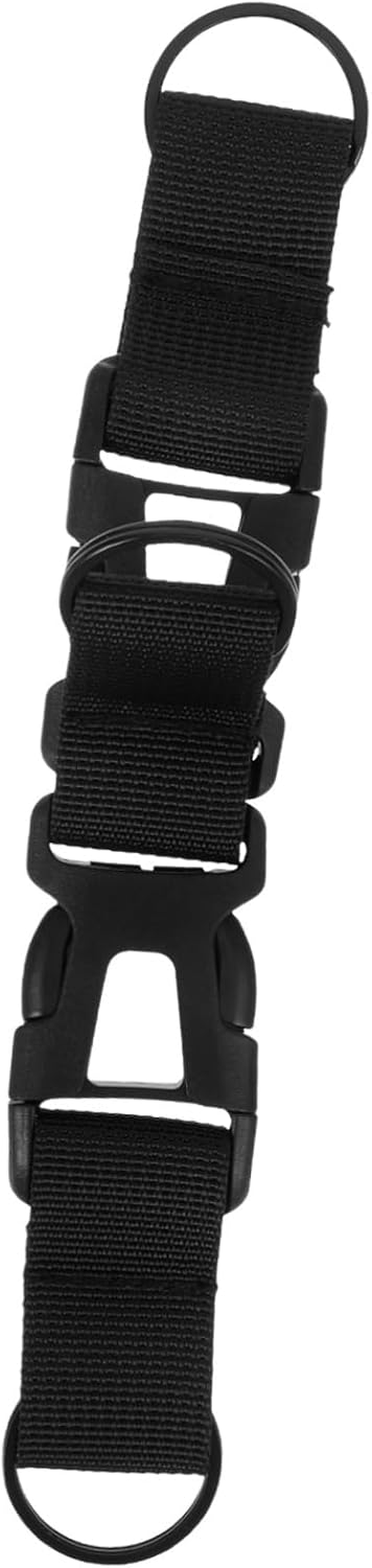 WESIEVYA Multi-Function Luggage Strap and Buckle for Suitcase Fixing, Portable Travel Bag Clip with Quick Release Buckle, Adjustable Black Travel Gear Accessory for Outdoor and Trip Use image number 5