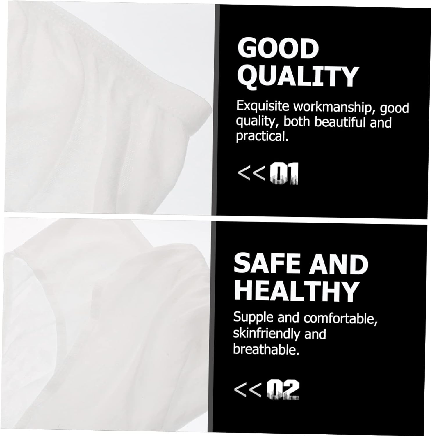 4Pcs Disposable Maternity Underwear XXL Comfortable Postpartum Confinement Underpants White Breathable Portable Elastic Waist for Women image number 1