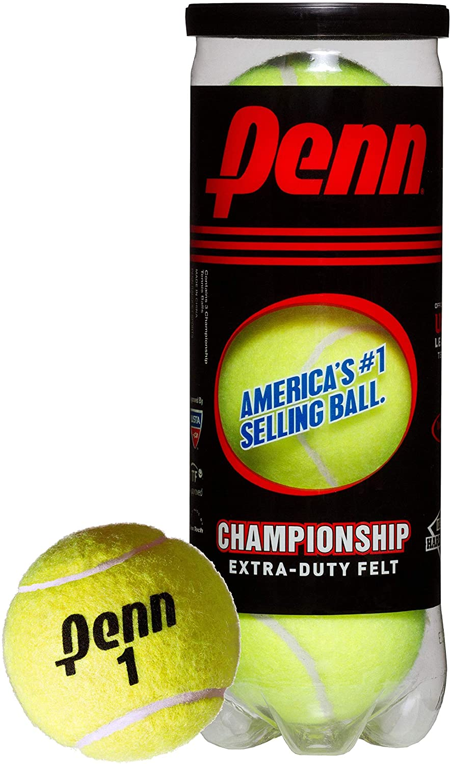 Penn Championship Tennis Balls - Extra Duty Felt Pressurized - 3 Balls (Pack of 4) image number 4