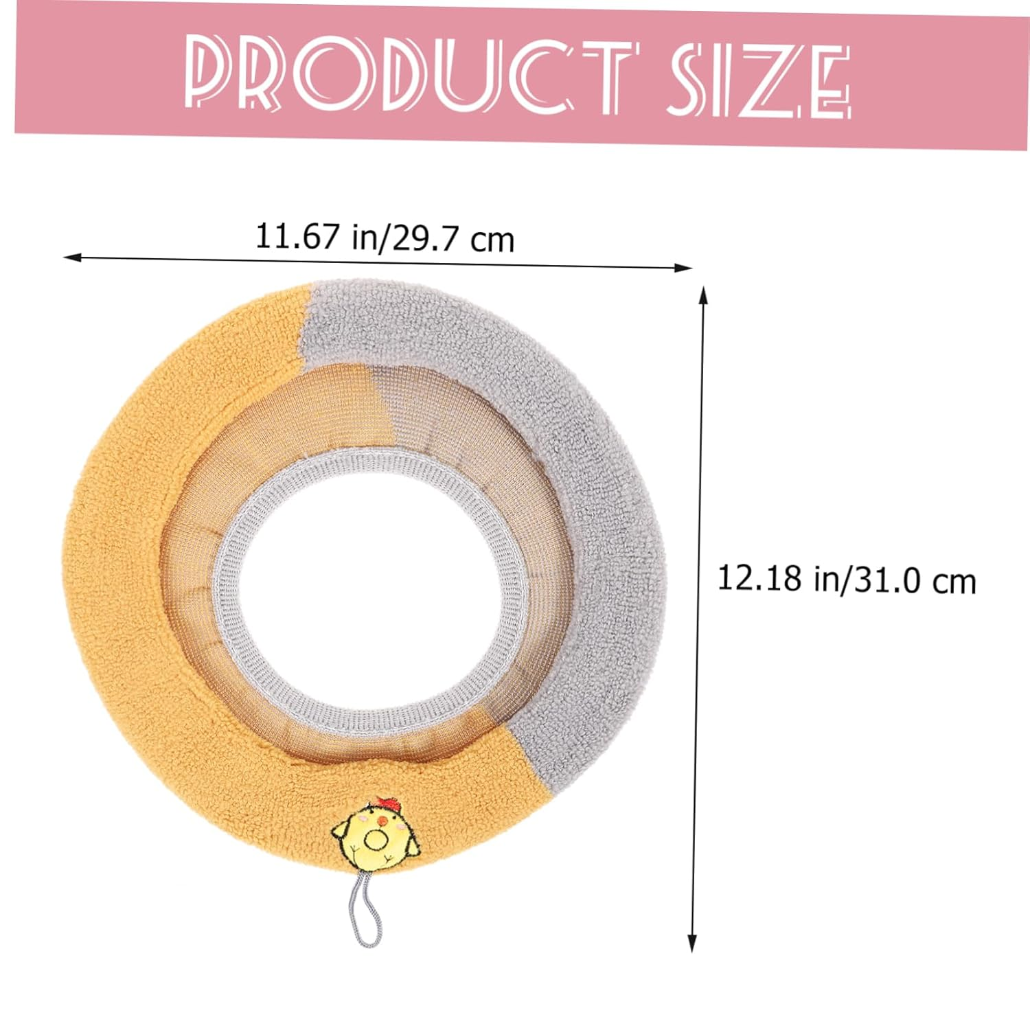 Yardenfun Toilet Seat Cushion Pad Breathable Washable Cover for Comfort and Warmth Fits Standard Toilets for Cold Weather Use Stylish Grey Design image number 5