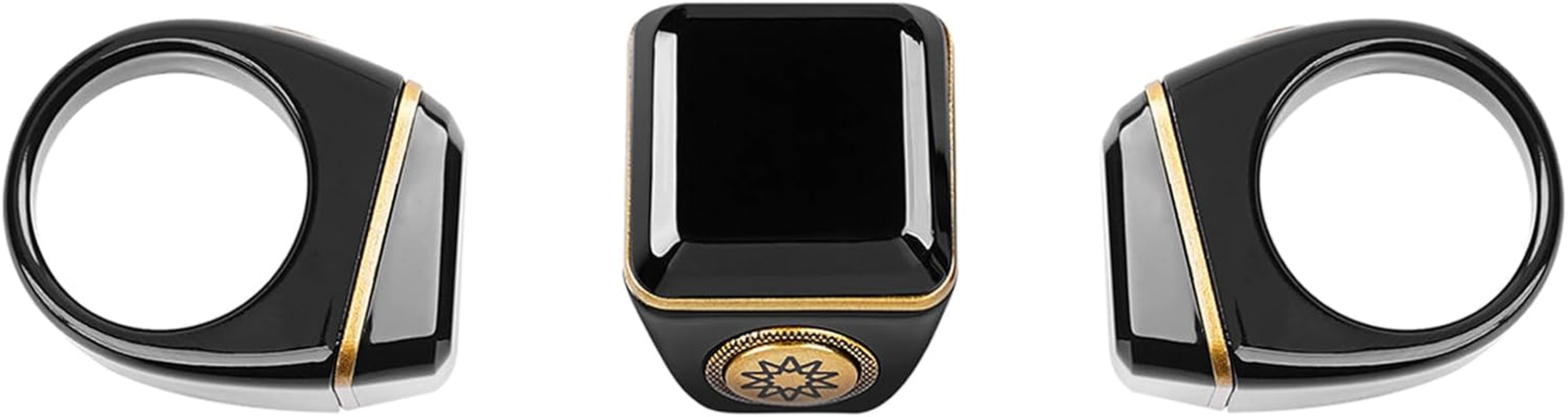 YUENTOEN Finger Tally Counter Clicker, Digital Tally Counter Ring with 0.49In Screen, APP Support, Prayer Reminders, Easy Count(Black,20Mm) image number 5