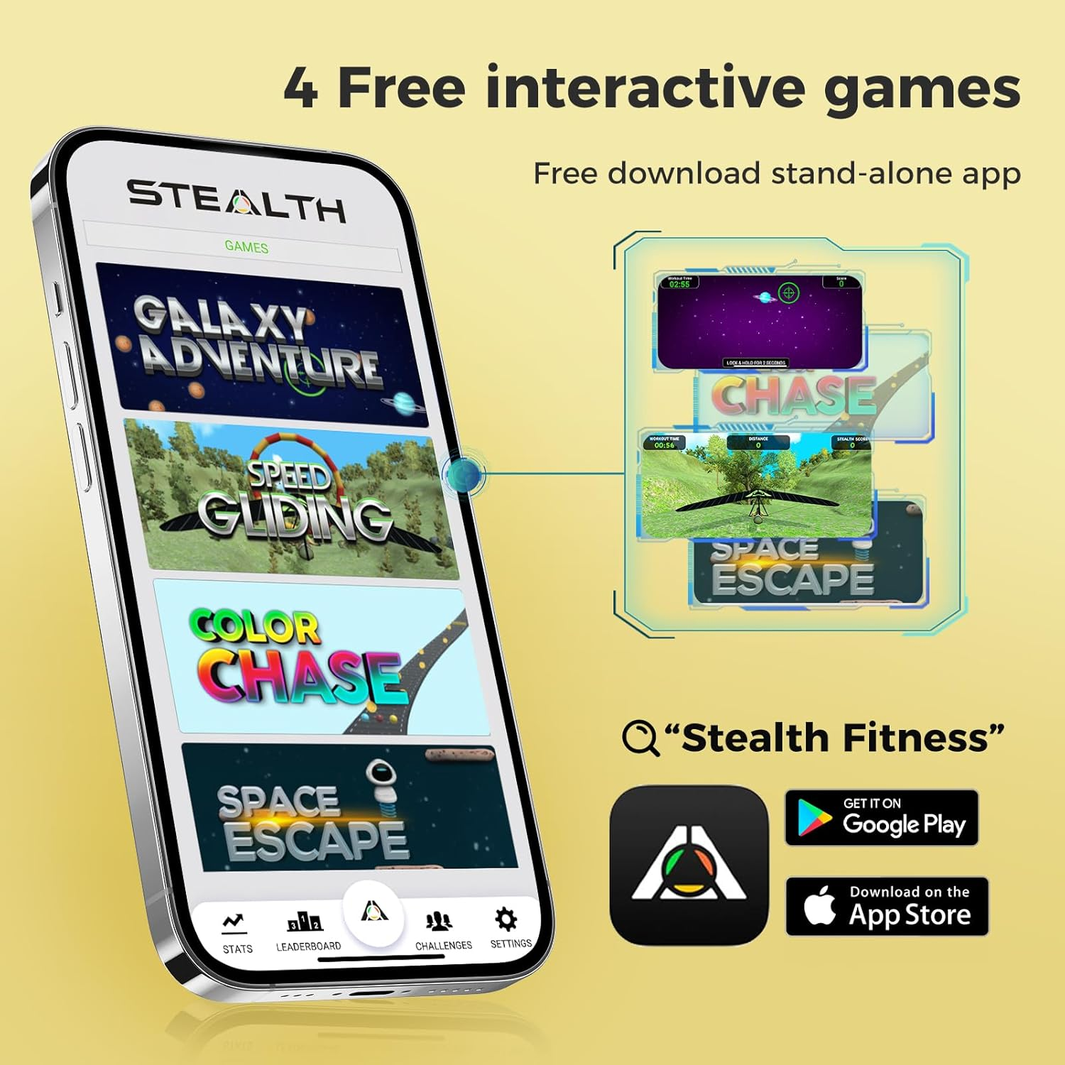 Centra X Stealth Balance Board ,Elbow Support Balance Trainer with 360&deg; Rotation for Stability Training,Abs Balance Machine for Free Ios/Android App,4 Free Mobile Games Included, Active Abs and Core Workouts image number 5