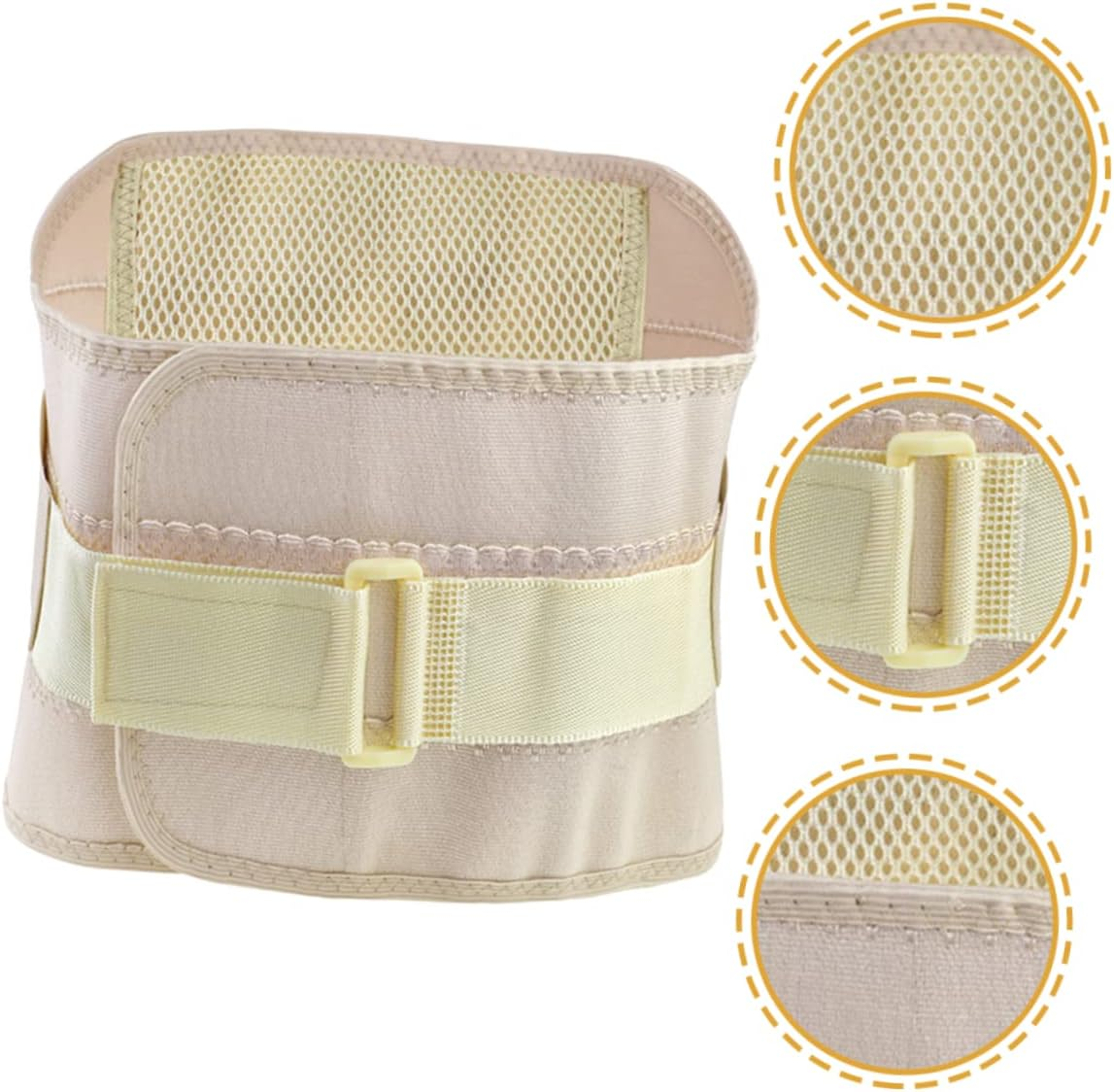 Breathable Cotton Maternity Belly Band Waist Trainer with Steel Support Postpartum Abdominal Wrap Belt Section Slimming Corset for Mom Fitness and Figure Shaping image number 5