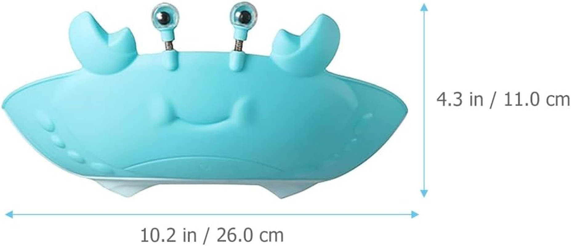 Ibasenice Baby Shower Caps Adjustable Kids Shampoo Cap with Crab Design Waterproof Hair Washing Hat for Toddlers Bath Time Eye Protection image number 4