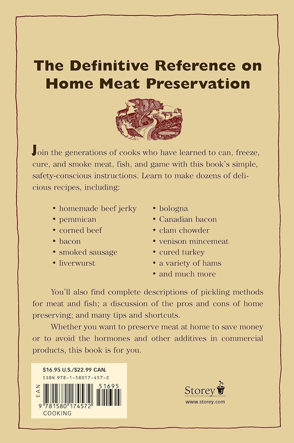 A Guide to Canning, Freezing, Curing & Smoking Meat, Fish & Game image number 1