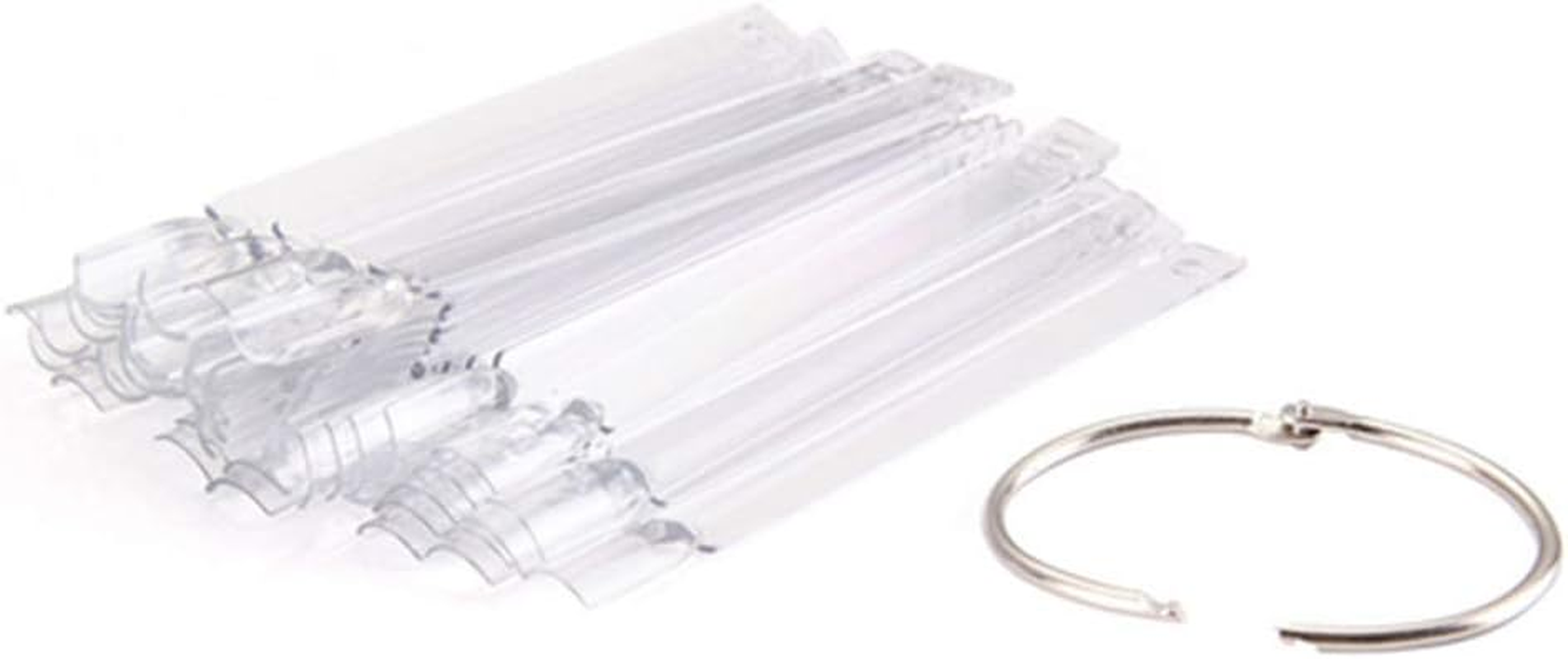 Nail Polish Colour Palette Display Card Set for Nail Art Design (Transparent)