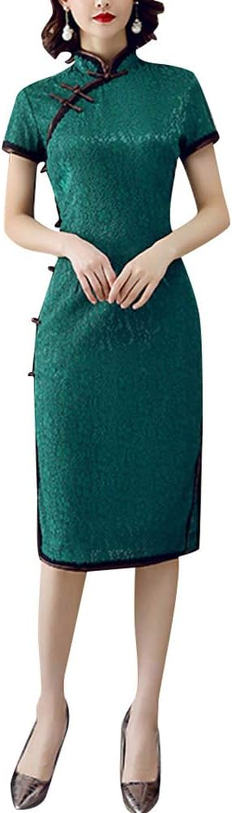 Cheongsam Dress Sleeveless Mandarin Collar Sexy High Slit Chinese Cocktail Party Bodycon Costume Hollow Out Bust Outfit