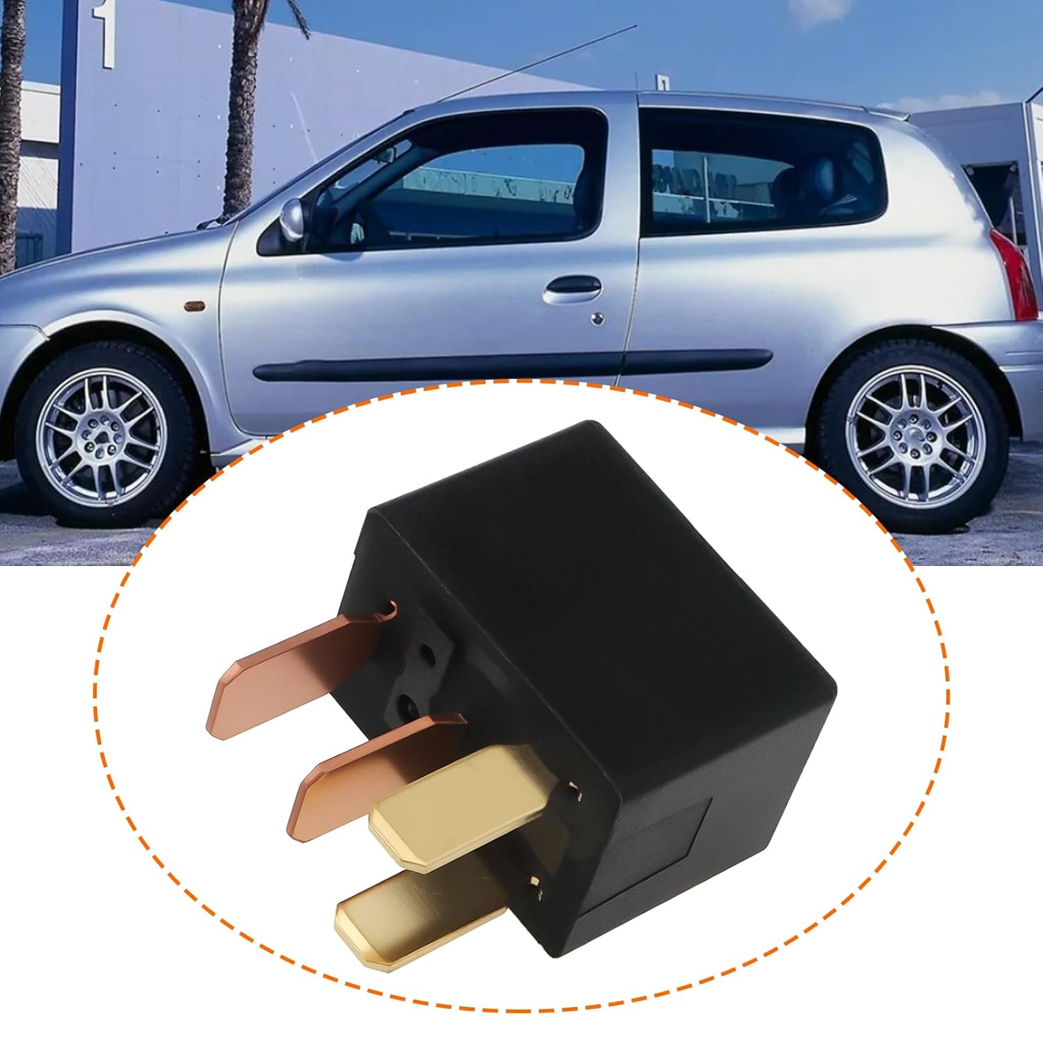 1X DC 12V Micro 4 PIN Automobile Relay ACV31012 Compatible with Renault Compatible with Nissan image number 6