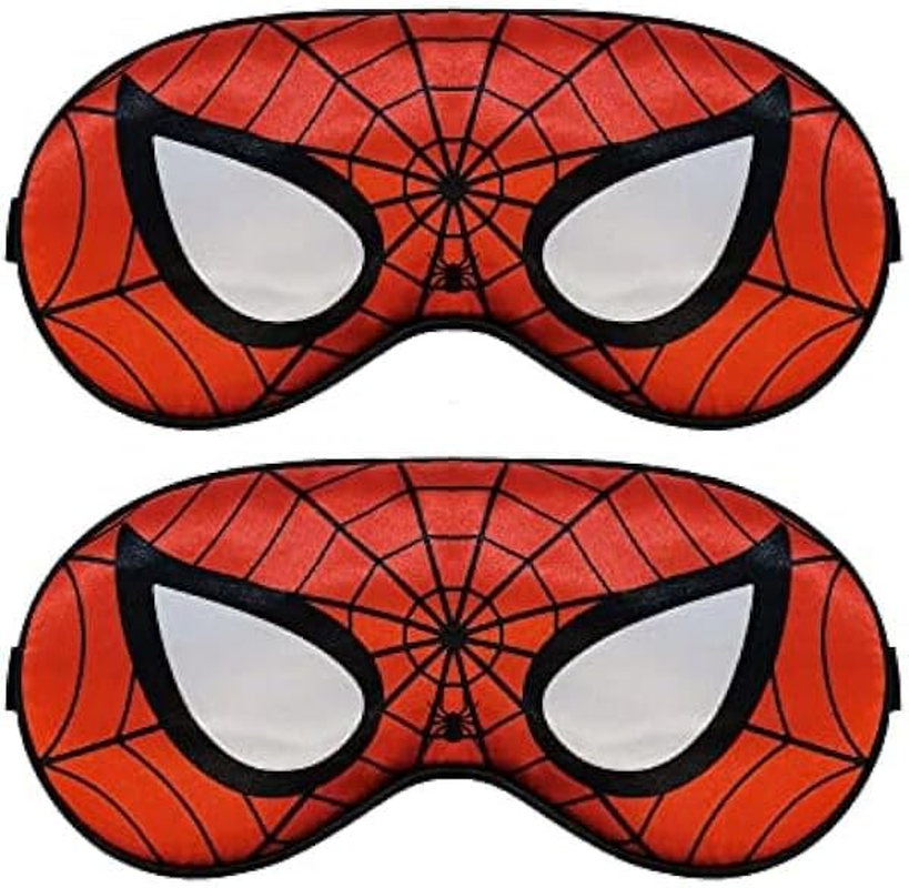 Silk Sleep Mask, 2PACK Kids Eye Mask with Adjustable Head Strap for Sleeping Boys Women Men Travel Party Supplies&hellip;