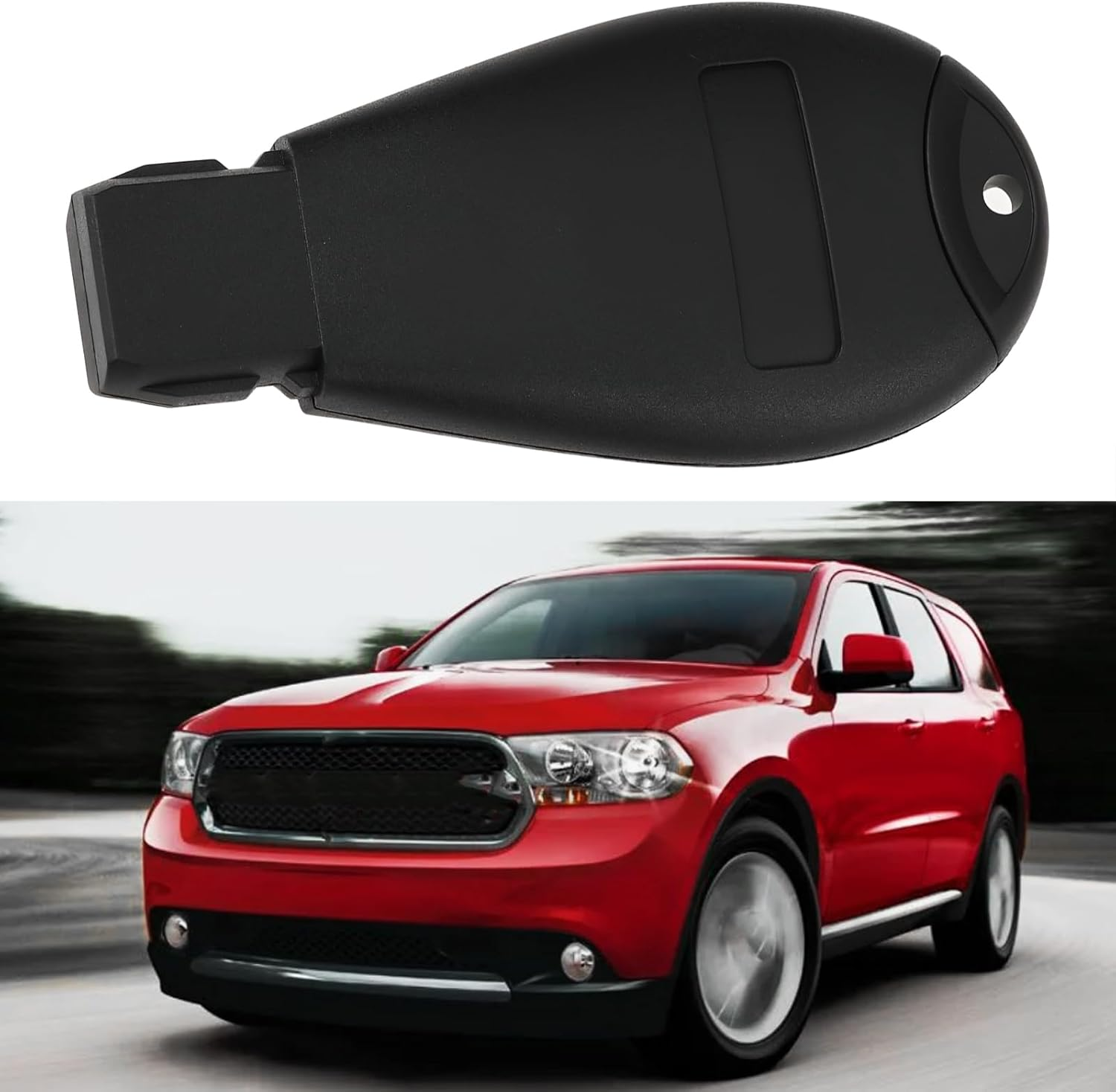 Emagtech 5 Buttons Remote Control Key with Circuit Board 433 Mhz Compatible with Chrysler 300 Compatible with Jeep Cherokee image number 4