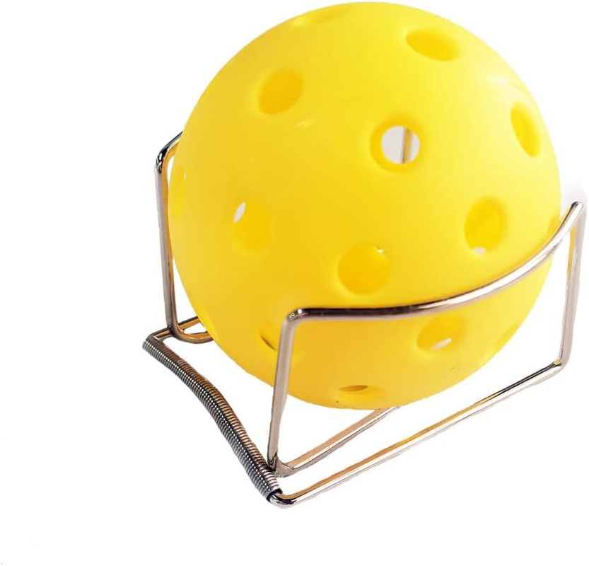 Gloperti Pickleball Tennis Ball Holder-Waist Clip Hold Ball for Trainings Suitable Size Silver Colour Pack of One image number 6