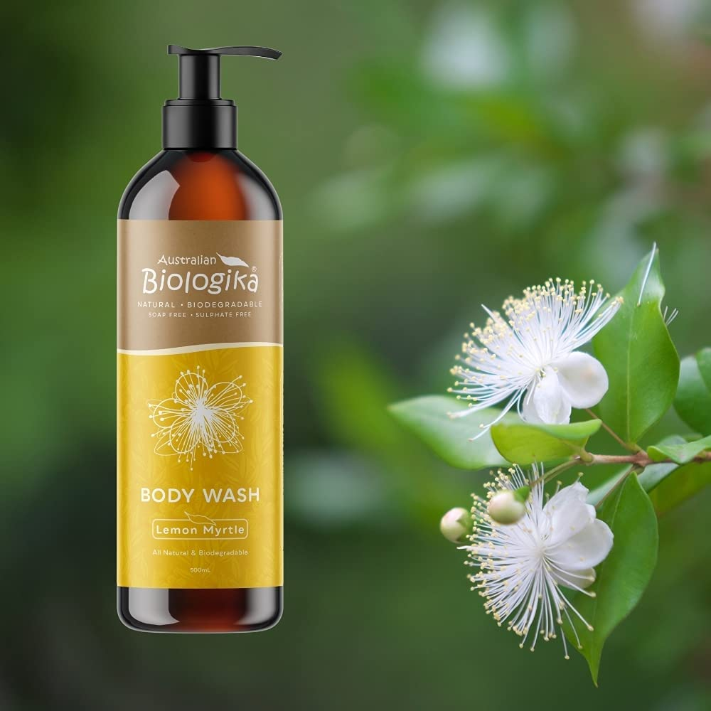 Biologika Biologika Lemon Myrtle Hand and Body Wash 500 Ml, 500 Milliliters image number 1