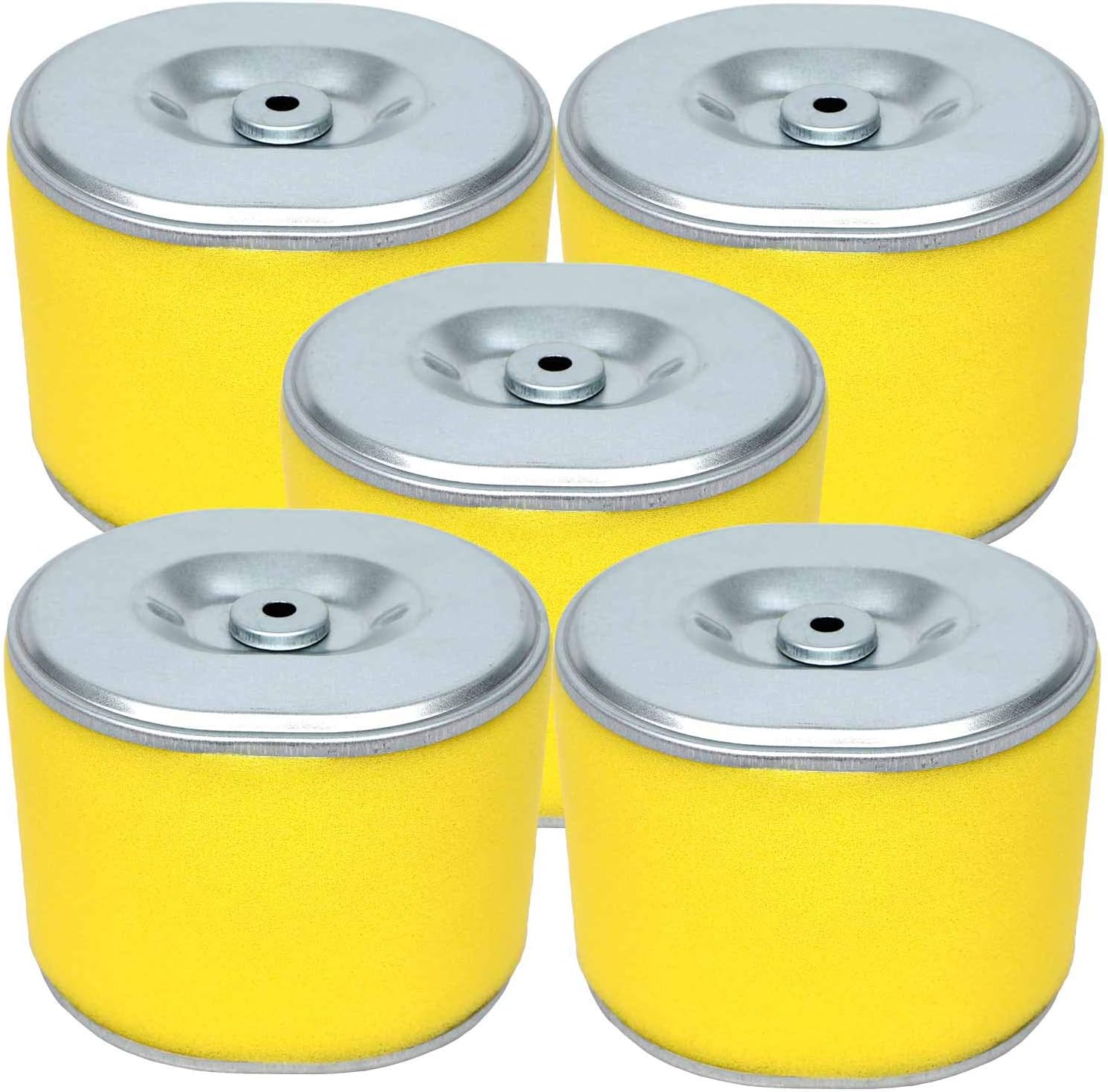 HOODELL 5 Pack 17210-ZE3-505 Air Filter, Replace 17210-ZE3-010 Air Cleaner, Fit for Honda GX390 13HP GX340 11HP Engine Air Filter image number 2