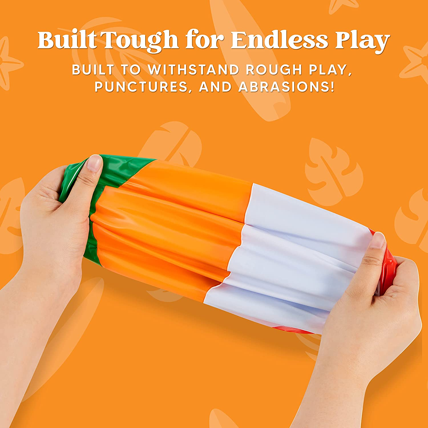 JOYIN 4-Pack 20" Beach Balls - Large Rainbow Beach Ball Inflatable Pool Toys for Party Supplies Decorations, Adults Kids Birthday Luau Summer Beach Water Games Beachball Party Favors