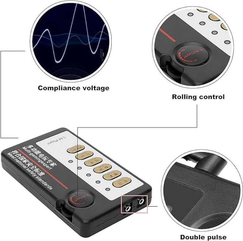 Electro Shock Penis Ring Estim Sex Penis Cock Hode Ring Stimulator Vibration Penis Sleeve for SM Sex Toys Adult Women Men image number 5