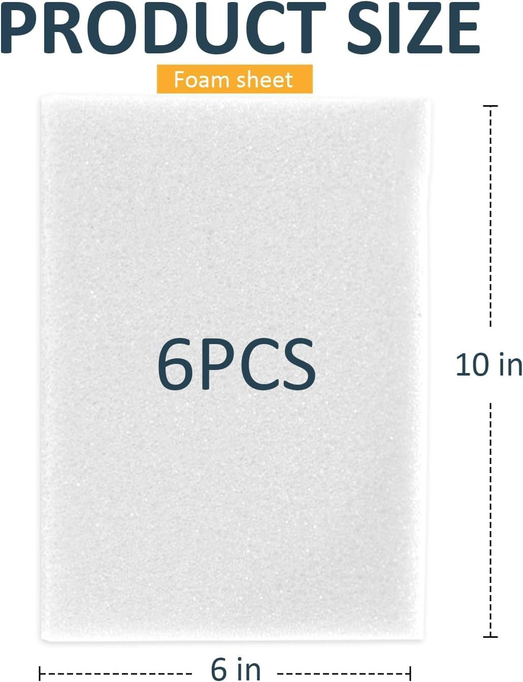 Wisedry Flower Press Accessories, 6 PCS Natural Fiber Blotting Paper, Lining Paper, and Foam Sheets, 10 X 6 Inch (25.4 X 15.2 Cm) image number 3