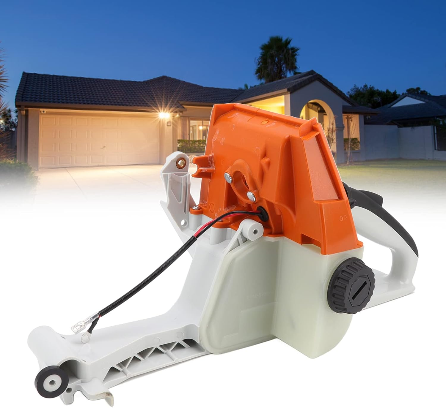 Omabeta 1PCS Gas Fuel Rear Handle Replacement Part for Stihl Chainsaw, High Compatibility and Easy Installation Suitable for MS660 066 MS650 Chainsaw Users image number 1